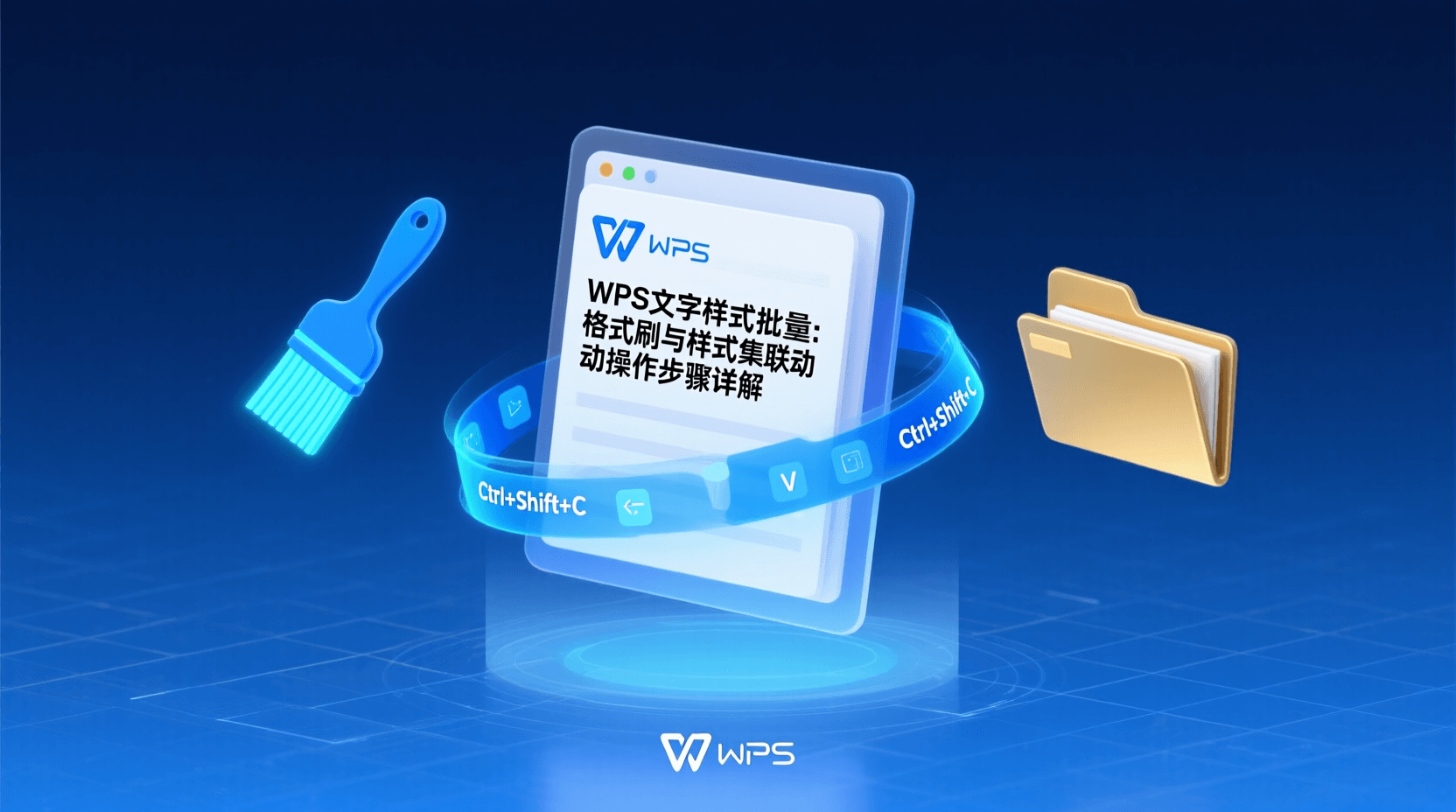 WPS文字样式批量同步：格式刷与样式集联动操作步骤详解